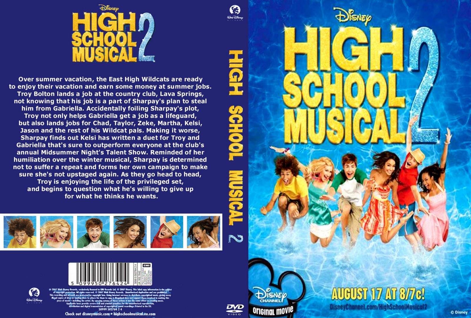 NEW AGE DVD HIGH SCHOOL MUSICAL 2